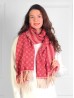 Cashmere Feeling Designer Scarf with Fringes